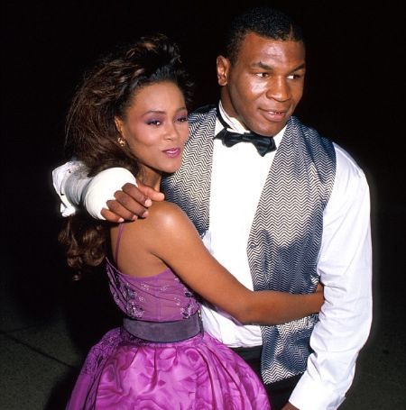 Mike Tyson first tied the knot with actress Robin Givens.